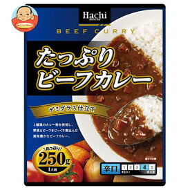 ハチ食品 たっぷりビーフカレー 辛口 250g×20個入｜ 送料無料 一般食品 レトルト食品 辛口 カレー ハチ 簡単