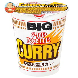 日清食品 カップヌードル カレービッグ 120g×12個入｜ 送料無料 インスタント食品 ラーメン 即席めん カップ麺 BIG