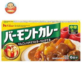 [ポイント5倍！4/17(水)9時59分まで全品対象エントリー&購入]ハウス食品 バーモントカレー 中辛 115g×10個入｜ 送料無料 調味料 カレー ルウ