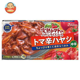 ハウス食品 完熟トマトのハヤシライスソース トマ辛ハヤシ 151g×10箱入｜ 送料無料 一般食品 シチュー ハヤシ トマト ルウ