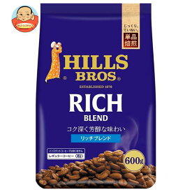 日本ヒルスコーヒー ヒルス リッチブレンド(粉) 600g袋×12袋入｜ 送料無料 ドリップ ブレンド コーヒー ドリップコーヒー