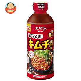 エバラ食品 キムチ鍋の素 500ml×12本入｜ 送料無料 だし 鍋スープ 濃縮 キムチ 素 鍋