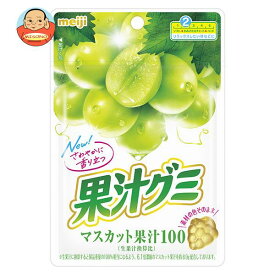 明治 果汁グミ マスカット 54g×10袋入｜ 送料無料 お菓子 グミ 袋 マスカット