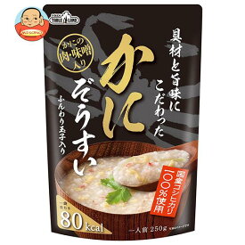 丸善食品工業 テーブルランド 具材と旨味にこだわったかにぞうすい 250gパウチ×24(12×2)袋入×(2ケース)｜ 送料無料 一般食品 レトルト ご飯 雑炊