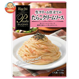 ハチ食品 パスタボーノ 生クリーム仕立てのたらこクリームソース 110g×24個入×(2ケース)｜ 送料無料 一般食品 パスタソース レトルト