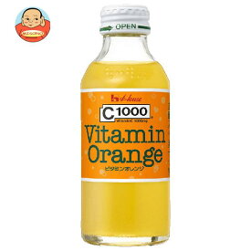 ハウスウェルネス C1000 ビタミンオレンジ 140ml瓶×30本入×(2ケース)｜ 送料無料 炭酸飲料 果汁 オレンジ C1000 C1000 ビタミン