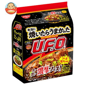 日清食品 本当に焼いたらうまかった 日清焼そばU.F.O. 2食パック×9袋入｜ 送料無料 ラーメン 袋 袋麺 インスタント麺