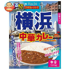 ハチ食品 るるぶ×Hachiコラボカレーシリーズ 横浜 中華カレー 180g×20個入×(2ケース)| 送料無料 一般食品 レトルト カレー カレーライス