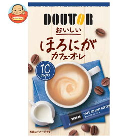 ドトールコーヒー おいしい ほろにがカフェオレ (7g×10P)×36箱入｜ 送料無料 カフェオレ コーヒー類 スティックコーヒー