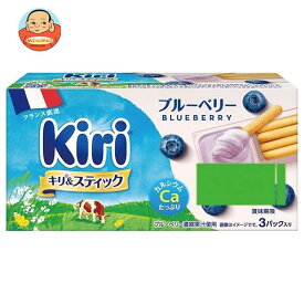 【送料無料・メーカー/問屋直送品・代引不可】【チルド商品】伊藤ハム キリ&スティック ブルーベリー 3パック入り 105g×12個入｜ チーズ 乳製品 個包装 カルシウム