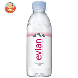 evian (エビアン) 330mlペットボトル×24本入｜ 送料無料 ミネラルウォーター 水 天然水