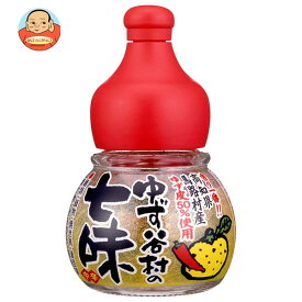 加藤美蜂園 ゆず谷村 ゆず七味 15g×6本入｜ 送料無料 一般食品 調味料 高知県馬路村 ガラス容器 柚子