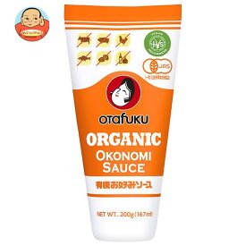 オタフク 有機お好みソース 200g×12本入｜ 送料無料 一般食品 調味料 ソース