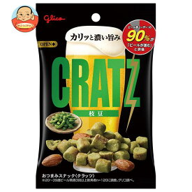 江崎グリコ クラッツ 枝豆 42g×10袋入｜ 送料無料 お菓子 スナック菓子 袋