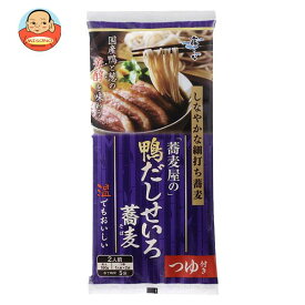 はくばく 蕎麦屋の鴨だしせいろ蕎麦 250g×10袋入｜ 送料無料 一般食品 干しそば 調味料付き 2人前