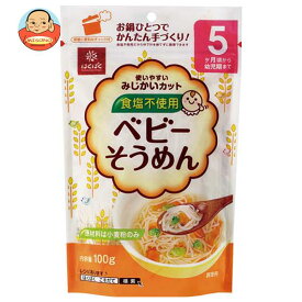 はくばく ベビーそうめん 100g×10個入｜ 送料無料 ベビーフード