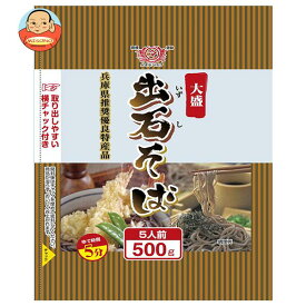 田靡製麺 大盛出石そば 500g×15袋入×(2ケース)｜ 送料無料 一般食品 袋 蕎麦 乾麺