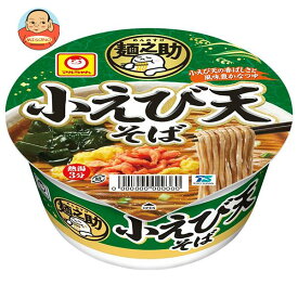 東洋水産 麺之助 小えび天そば 75g×12個入｜ 送料無料 インスタント そば 蕎麦 即席 カップ麺