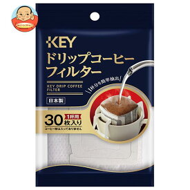 キーコーヒー KEY ドリップコーヒーフィルター 30枚×10袋入×(2ケース)｜ 送料無料 コーヒーフィルター PET/PP不織布・フィルター