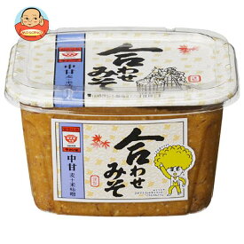 ますやみそ カップ合わせみそ 850g×8個入×(2ケース)｜ 送料無料 米味噌 調味料 麦味噌