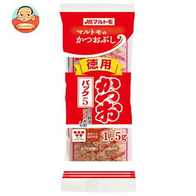 マルトモ 徳用 かつおパック (1.5g×5袋)×20袋入×(2ケース)｜ 送料無料 かつおぶし 食品 鰹節 乾物 砕片