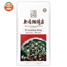 UCC 珈琲探究 炒り豆 W cracking Deep 140g袋×12袋入｜ 送料無料 レギュラーコーヒー コーヒー豆 珈琲