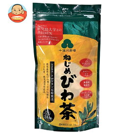 十津川農場 ねじめびわ茶24 (2gティーバッグ 24包入) 24P×2袋入｜ 送料無料 嗜好品 茶飲料 健康茶 ティーパック