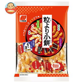 三幸製菓 粒より小餅 80g×12個入｜ 送料無料 おかき 小粒 ミックス 雪の宿