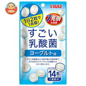 いなば食品 すごい乳酸菌 タブレット ヨーグルト味 14粒×6袋入×(2ケース)｜ 送料無料 ヨーグルト味 乳酸菌