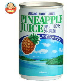 長野興農 ふるさとのパインアップルジュース 160g缶×30本入｜ 送料無料 果実飲料 果汁100% 沖縄産 パインジュース