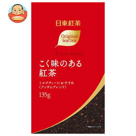 三井農林 日東紅茶 こく味のある紅茶 135g×24(6×4)袋入｜ 送料無料 (6×4)