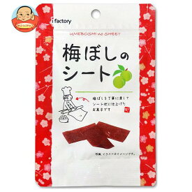 稲葉ピーナツ アイファクトリー 梅ぼしのシート 14g×6袋入×(2ケース)｜ 送料無料 梅 うめ 梅干し 梅干 お菓子 菓子 おかし