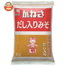 マルコメ かねさだし入りみそ 1kg×10個入｜ 送料無料 味噌 一般食品 調味料 まるこめ