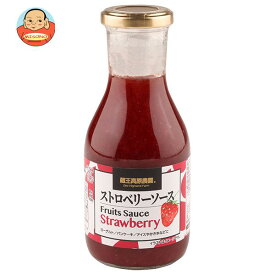 和歌山産業 ストロベリーソース 320g×12本入｜ 送料無料 調味料 フルーツ ソース 果物 イチゴ 苺 ストロベリー