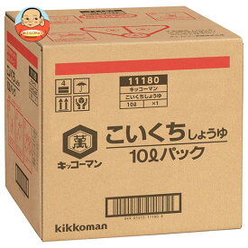 キッコーマン こいくちしょうゆ 10Lパック×1箱入×(2ケース)｜ 送料無料 調味料 濃口 醤油 業務用 大容量