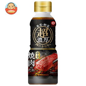 キッコーマン 超焼肉のたれ 中辛 340g×12本入×(2ケース)｜ 送料無料 一般食品 調味料 たれ