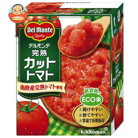 デルモンテ 完熟カットトマト 388g紙パック×12個入｜ 送料無料 ケチャップ 調味料 カットトマト 完熟トマト