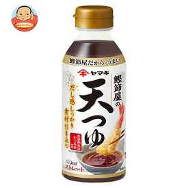 ヤマキ 鰹節屋の天つゆ 300mlペットボトル×6本入×(2ケース)｜ 送料無料 一般食品 調味料 ストレート 希釈 つゆ