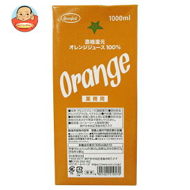UCC GreenField(グリーンフィールド) 濃縮還元オレンジジュース100％ 1000ml紙パック×6本入｜ 送料無料 果実飲料 100% 業務用 オレンジ
