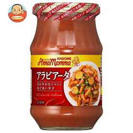 カゴメ アンナマンマ アラビアータ 330g瓶×12(6×2)本入×(2ケース)｜ 送料無料 トマト トマトソース パスタソース パスタ アラビアータ