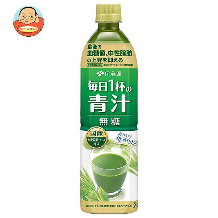 楽天市場】伊藤園 毎日1杯の青汁 無糖 900gペットボトル×12本入×(2 