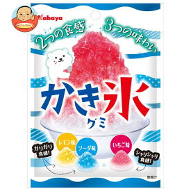 カバヤ かき氷グミ 55g×10袋入×(2ケース)｜ 送料無料 お菓子 グミ 袋 かき氷