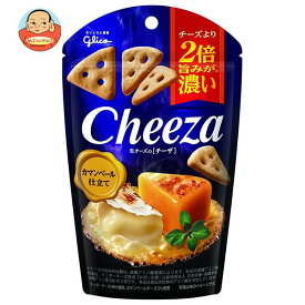 江崎グリコ 生チーズのチーザ カマンベール仕立て 36g×10袋入×(2ケース)｜ 送料無料 菓子 スナック菓子 チーズ