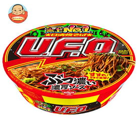 日清食品 日清焼そばU.F.O. 128g×12個入｜ 送料無料 インスタント食品 焼そば ユーフォー UFO