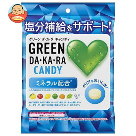 [ポイント5倍！6/11(火)1時59分まで全品対象エントリー&購入]ロッテ GREEN DA・KA・RAキャンディ 60g×6袋入×(2ケース)｜ 送料無料 菓子 飴 ミネラル補給 LOTTE