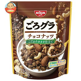 日清シスコ ごろグラ チョコナッツ 320g×6袋入｜ 送料無料 一般食品 健康食品 シリアル 袋