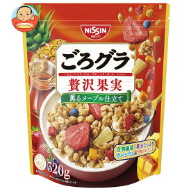 日清シスコ ごろグラ 贅沢果実 320g×6袋入｜ 送料無料 グラノーラ シリアル フルーツ 朝食