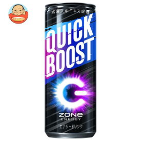 [ポイント5倍！4/17(水)9時59分まで全品対象エントリー&購入]サントリー ZONe(ゾーン) QUICKBOOST(クイックブースト) Ver.2.0.0 240ml缶×30本入×(2ケース)｜ 送料無料 エナジードリンク 炭酸飲料 缶