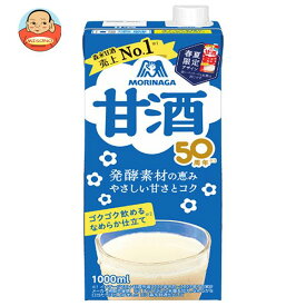 森永製菓 甘酒 1000ml紙パック×12(6×2)本入×(2ケース)｜ 送料無料 あまざけ 甘酒 あま酒 森永