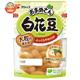 フジッコ おまめさん 白花豆 140g×10袋入｜ 送料無料 一般食品 まめ 煮豆 にまめ